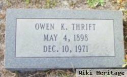 Owen Kenneth Thrift