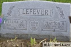 Clayton H Lefever