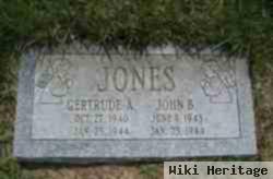 Gertrude A Jones