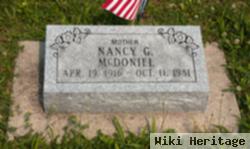 Nancy G. May Mcdoniel