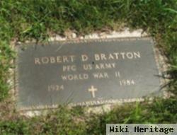 Pfc Robert David "bob" Bratton