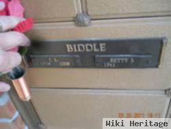 Betty J. Biddle