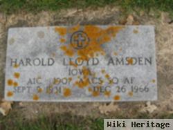 Harold Lloyd Amsden