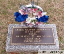 Leslie Oliver Mcmanus