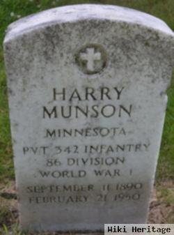 Harry Munson