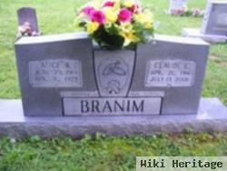 Claude Elmer Branim, Sr