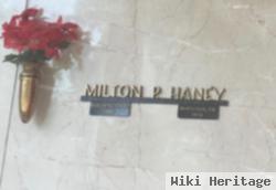 Milton P. Haney