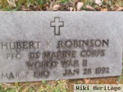 Hubert K Robinson