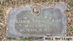 Benjamin Francis Kiff