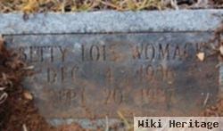 Betty Lois Womack