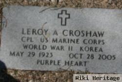 Leroy A. Croshaw