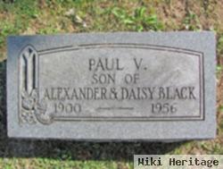 Paul V Black