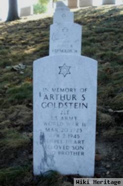 2Lt Arthur Sander Goldstein