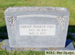 Sarah Parker Pike