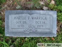 Hattie F. Warrick