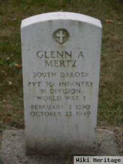 Pvt Glenn A. Mertz