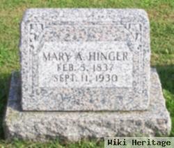 Mary A Hinger