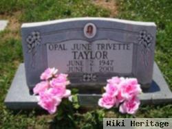 Opal June Trivett Taylor