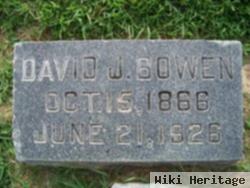 David J Bowen