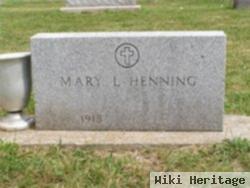 Mary Lorraine Melody Henning