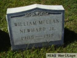 William Mclean Newhard, Jr