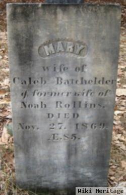 Mary Montgomery Batchelder