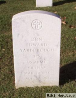 Don Edward Yarborough