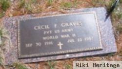 Cecil F Graves