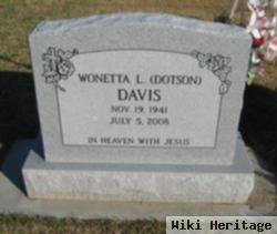 Wonetta Louise Dotson Davis