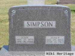 Anna P Wheadon Simpson