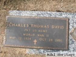 Pvt Charles Thomas Davis