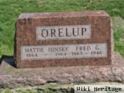 Frederick G Orelup