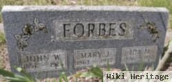 Mary J Forbes