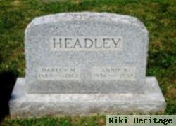 Harley M Headley