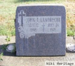 John Theodore Lambrecht