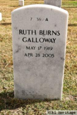 Ruth Burns Galloway