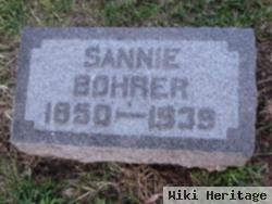 Sannie Bowman Bohrer