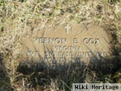 Vernon E Cox