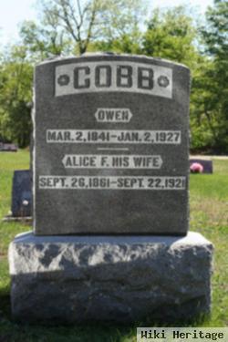 Alice F White Cobb