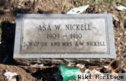 Asa White Nickell, Jr