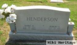 Robert E Henderson