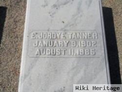 E. Jordye Tanner