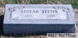 Beulah Yetter