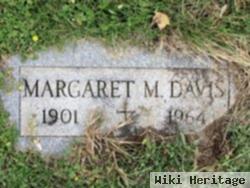 Margaret M Davis