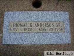 Thomas G Anderson, Sr