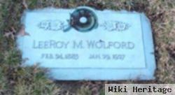 Leeroy M Wolford