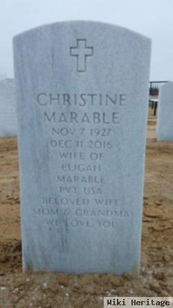 Christine Marable