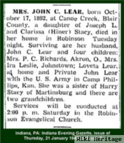 Phoebe R. Stacey Lear