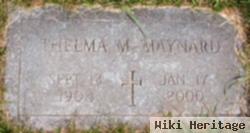 Thelma M. Maynard