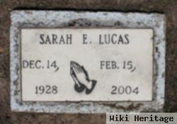 Sarah E Lucas